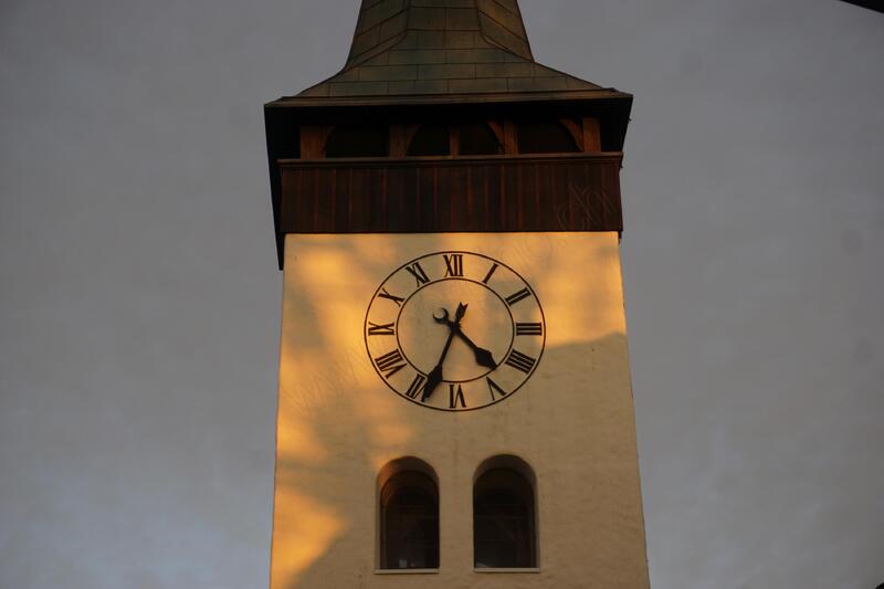Kirche Thunstetten - Sonnenuntergang